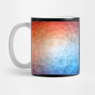 3D Triangle Illusion Art Mug